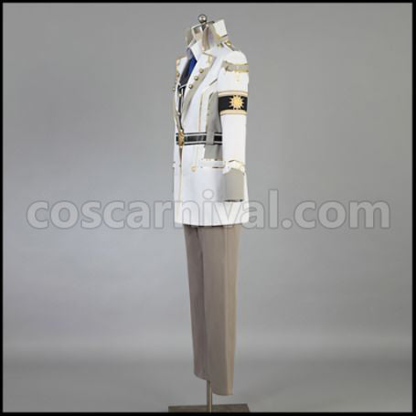 Kamigami no Asobi Apollon Agana Belea Greek Sun God Uniform Cosplay Costume coscarnival - Back View