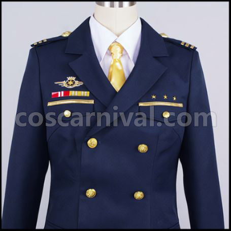 Uta no Prince-sama Shining Airlines Rookie Pilot Cosplay Costume Shining AirlinesVer.R PrinceVer.R coscarnival - Detail Close-up