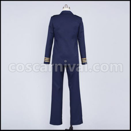 Uta no Prince-sama Shining Airlines Rookie Pilot Cosplay Costume Shining AirlinesVer.R PrinceVer.R coscarnival - Cuff Style