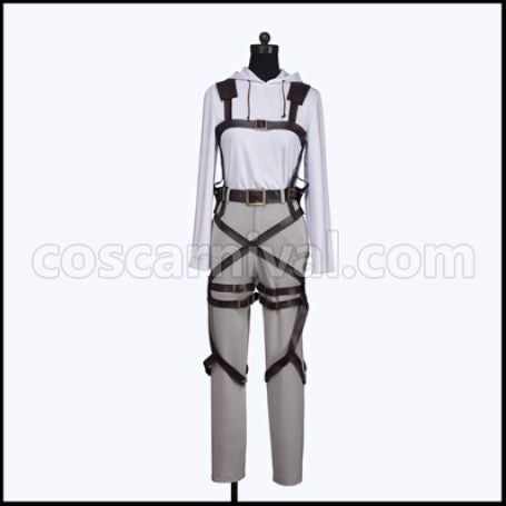 Attack on Titan Scout Regiment Annie Leonhart Cosplay Costume coscarnival - Detail Close-up