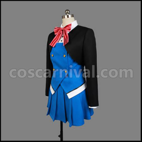 Kin-iro Mosaic Shinobu Omiya Cosplay Costume coscarnival - Side Profile