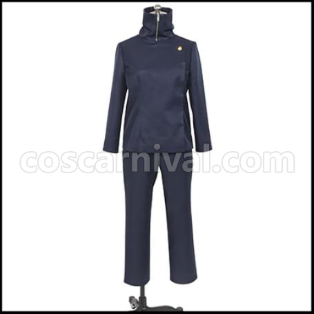 Jujutsu Kaisen Anime Version Toge Inumaki Cosplay Costume coscarnival - Front View