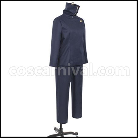 Jujutsu Kaisen Anime Version Toge Inumaki Cosplay Costume coscarnival - Back View