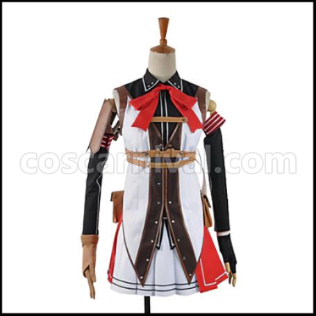 The Legend of Heroes: Trails of Cold Steel II Thors Military Academy Class VII Alisa Reinford Cosplay Costume coscarnival - Front View
