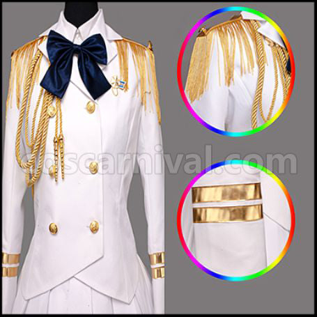 Uta no Prince-sama Shining All Star Nanami Haruka Cosplay Costume coscarnival - Collar Design