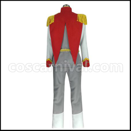 Persona 5 Crow / Akechi Goro Cosplay Costume coscarnival - Back View