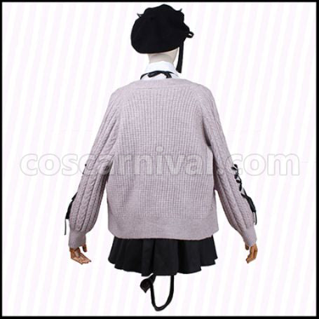 [Nijisanji Costume] Nijisanji VTuber Tokoyami Towa Summer Clothes Cosplay Costume coscarnival - Side Profile