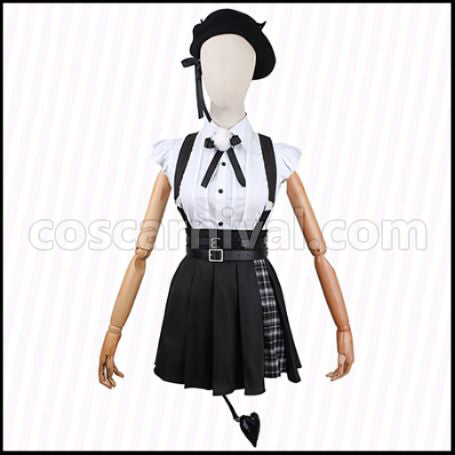 [Nijisanji Costume] Nijisanji VTuber Tokoyami Towa Summer Clothes Cosplay Costume coscarnival - Detail Close-up