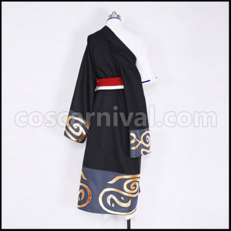Gintama Kintoki Sakata Cosplay Costume coscarnival - Side Profile
