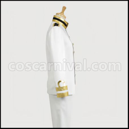 Axis Powers Hetalia Japanese Military Uniform Cosplay Costume coscarnival - Side Profile