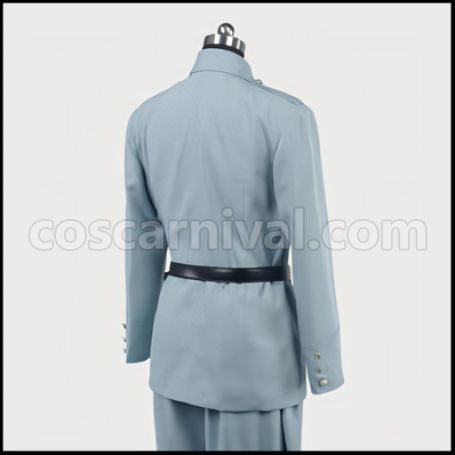 Axis Powers Hetalia Finland Military Uniform Cosplay Costume coscarnival - Side Profile