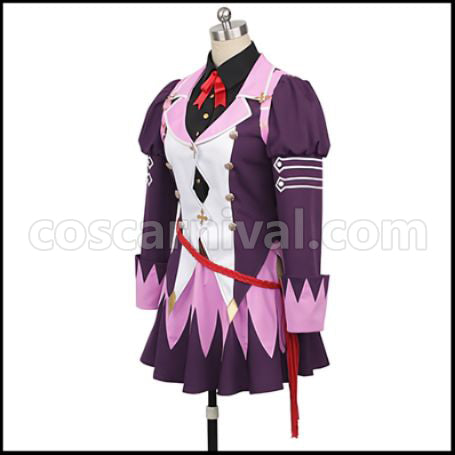 Uma Musume Pretty Derby Biwa Hayahide Cosplay Costume coscarnival - Side Profile