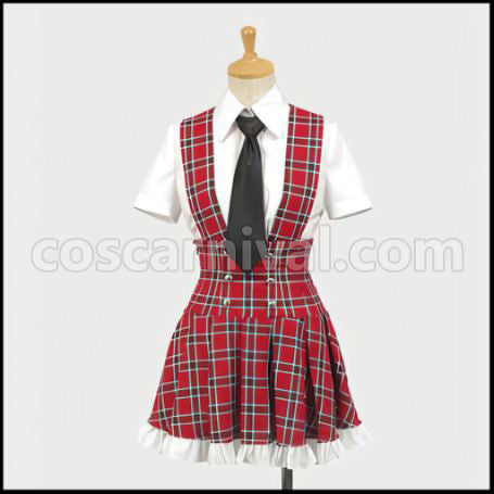 Axis Powers Hetalia Gakuen Hetalia Girls' Summer Clothes Cosplay Costume coscarnival - Front View
