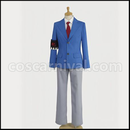 Hakuoki SSL: Sweet School Life Hijikata Toshizo Cosplay Costume coscarnival - Front View
