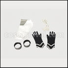 Hakuoki 2010 Calendar Saito Hajime Black Cosplay Costume coscarnival - Detail Close-up