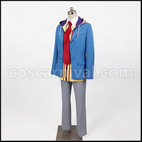 Hakuoki: Demon of the Fleeting Blossom Heisuke Todo SSL Cosplay Costume coscarnival - Back View