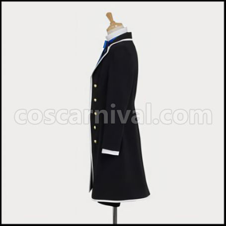 Black Butler Ciel Phantomhive Black Cosplay Costume coscarnival - Side Profile