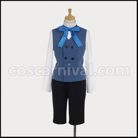 Black Butler Ciel Phantomhive Black Cosplay Costume coscarnival - Detail Close-up
