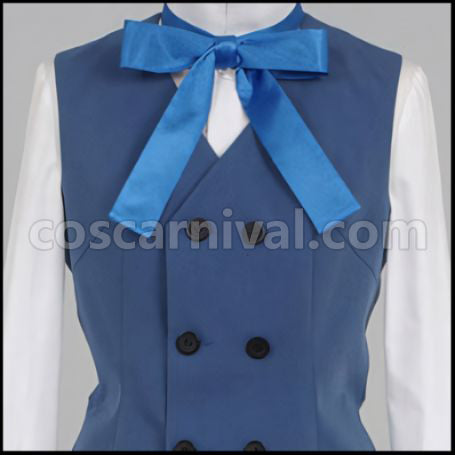 Black Butler Ciel Phantomhive Black Cosplay Costume coscarnival - Pocket Design
