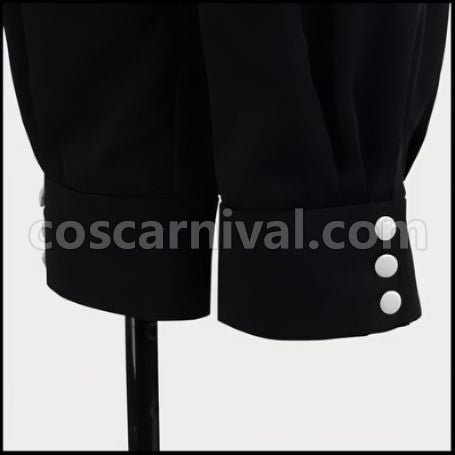 Black Butler Sebastian Episode 16 Outfit Cosplay Costume coscarnival - Material Texture