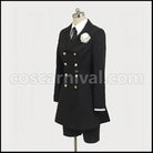 Black Butler II Ciel Phantomhive Mourning Outfit Cosplay Costume coscarnival - Side Profile