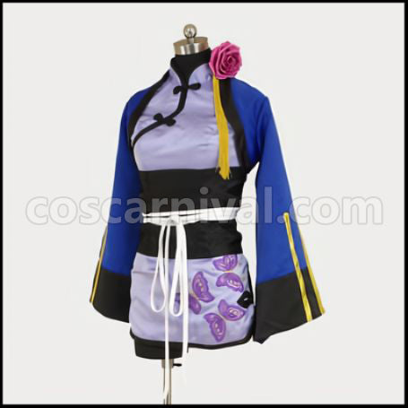 Black Butler Ran-Mao Cosplay Costume coscarnival - Front View