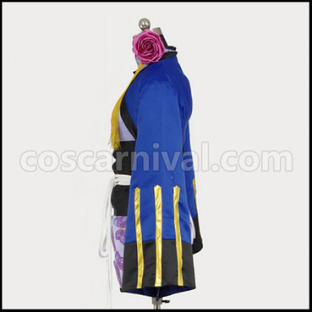 Black Butler Ran-Mao Cosplay Costume coscarnival - Side Profile