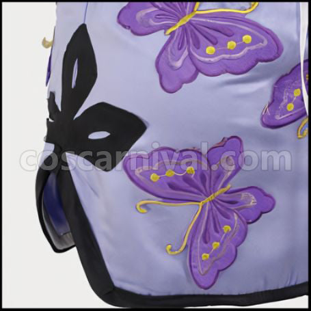 Black Butler Ran-Mao Cosplay Costume coscarnival - Hem Detail