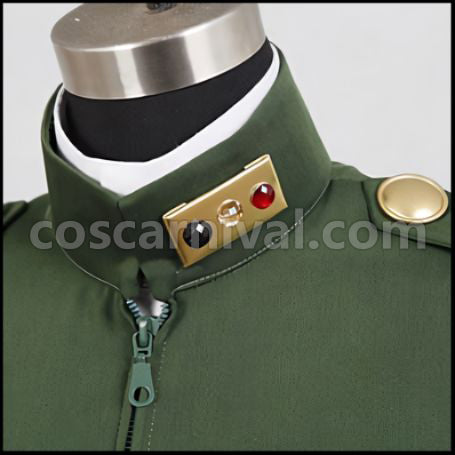 Otome Yokai Zakuro Katsuno Yoshino Cosplay Costume Revised Version coscarnival - Collar Design