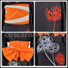 Puella Magi Madoka Magica the Movie Homura Akemi Yukata Cosplay Costume coscarnival - Side Profile