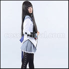 Mahou Shoujo Madoka Magica Akemi Homura Costume + Wig 2-Piece Set by coscarnival - Collar Design