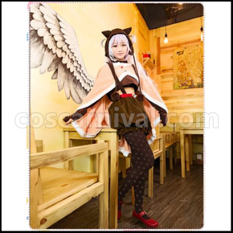 Mahou Shoujo Madoka Magica Movie Version Momoe Nagisa Free Size Cosplay Costume by coscarnival - Back View