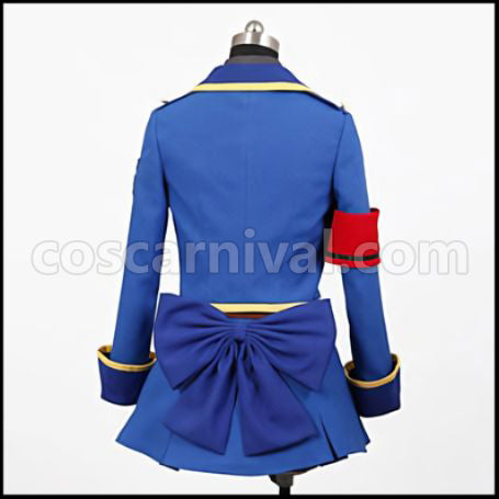 Detective Opera Milky Holmes Akechi Kokoro Cosplay Costume coscarnival - Side Profile