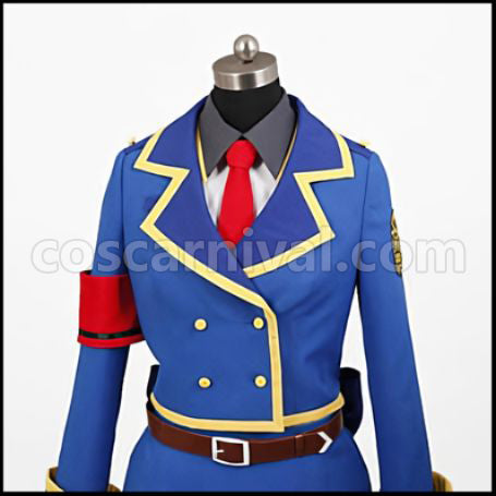 Detective Opera Milky Holmes Akechi Kokoro Cosplay Costume coscarnival - Detail Close-up