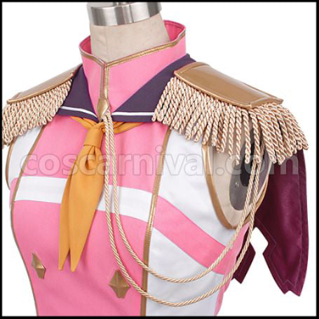 Uma Musume Pretty Derby Sakura Bakushin O Cosplay Costume coscarnival - Collar Design