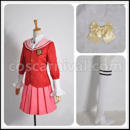 The World God Only Knows Nakagawa Kanon Cosplay Costume coscarnival - Side Profile