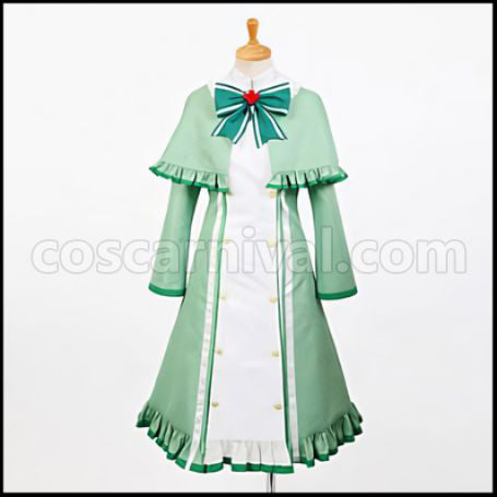 Detective Opera Milky Holmes Hercule Barton Cosplay Costume coscarnival - Front View