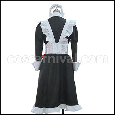 I Was Abducted to an Aristocrat Girls¡¯ School as a "Sample Commoner" Miyuki Kujou Cosplay Costume coscarnival - Back View