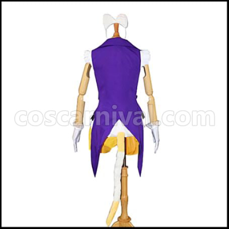 Love Live! Insert Song From Now on Someday Rin Hoshizora Cosplay Costume coscarnival - Back View