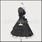 My Little Sister Can't Be This Cute Kuroneko Gothic Dress Cosplay Costume coscarnival - Detail Close-up