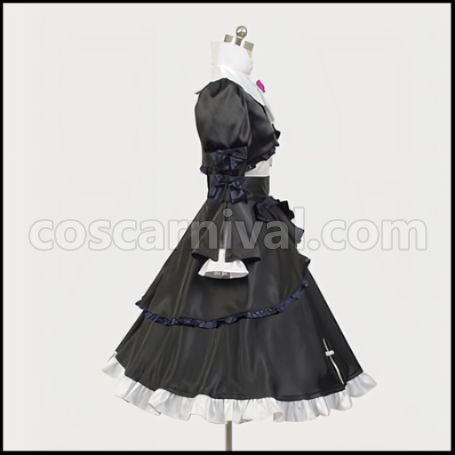 My Little Sister Can't Be This Cute Kuroneko Gothic Dress Cosplay Costume coscarnival - Detail Close-up