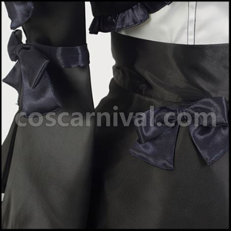 My Little Sister Can't Be This Cute Kuroneko Gothic Dress Cosplay Costume coscarnival - Material Texture