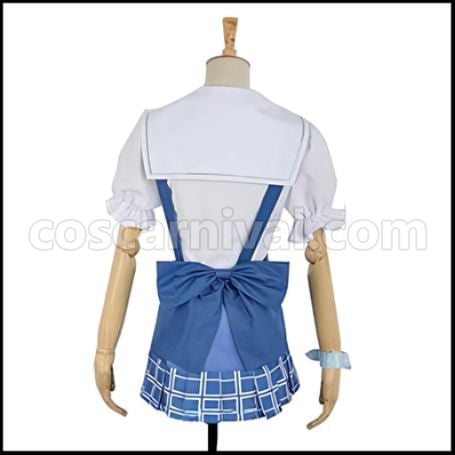 Love Live! School Idol Festival Marine Edition UR Nico Yazawa Cosplay Costume coscarnival - Back View
