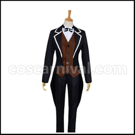 Re:Zero Starting Life in Another World Natsuki Subaru Cosplay Costume Ver2 coscarnival - Front View