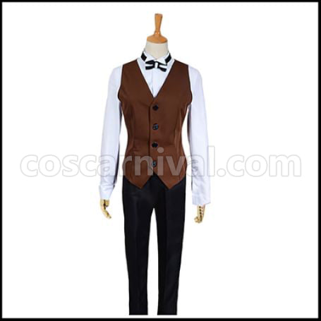 Re:Zero Starting Life in Another World Natsuki Subaru Cosplay Costume Ver2 coscarnival - Side Profile