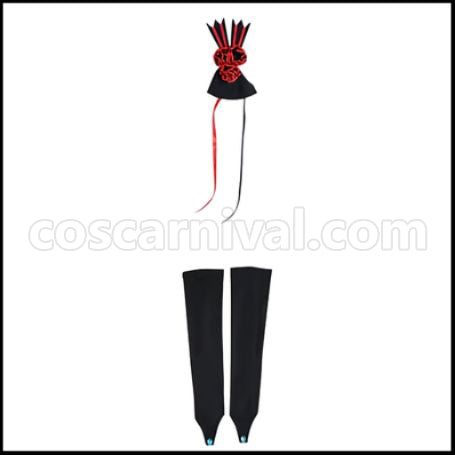 Re:Zero Starting Life in Another World Priscilla Barielle Cosplay Costume coscarnival - Collar Design