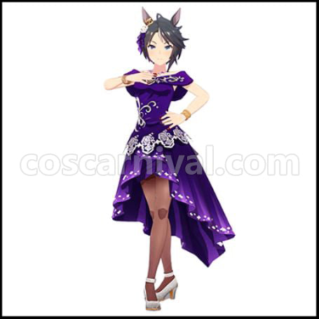 Uma Musume Pretty Derby Fuji Kiseki Shukuse Etoile Cosplay Costume coscarnival - Front View