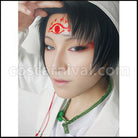 Hozuki's Coolheadedness Hakutaku Tattoo Sticker Cosplay Accessory coscarnival - Front View