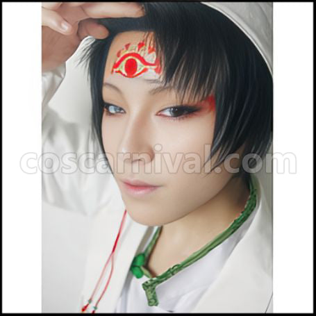 Hozuki's Coolheadedness Hakutaku Tattoo Sticker Cosplay Accessory coscarnival - Front View