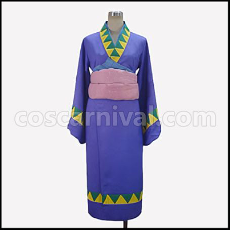 Hozuki's Coolheadedness Oko Kimono Cosplay Costume coscarnival - Front View